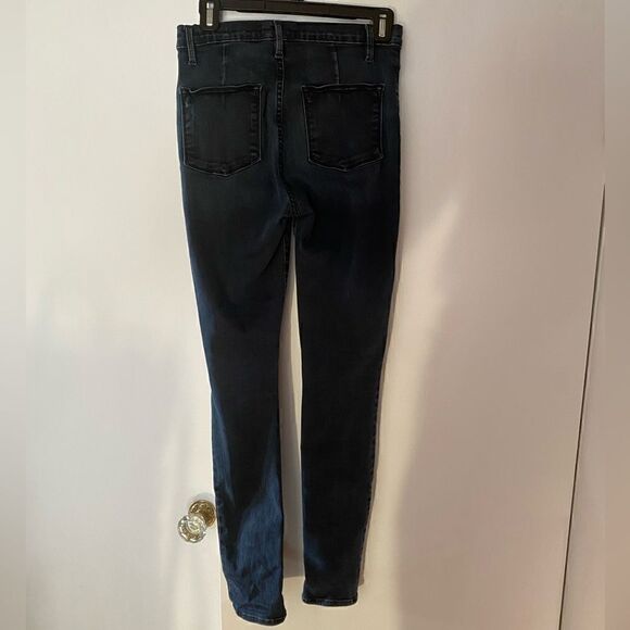 FRAME DENIM Le Skinny De Francoise Blue Jeans Women’s Size 27 - Picture 2 of 8